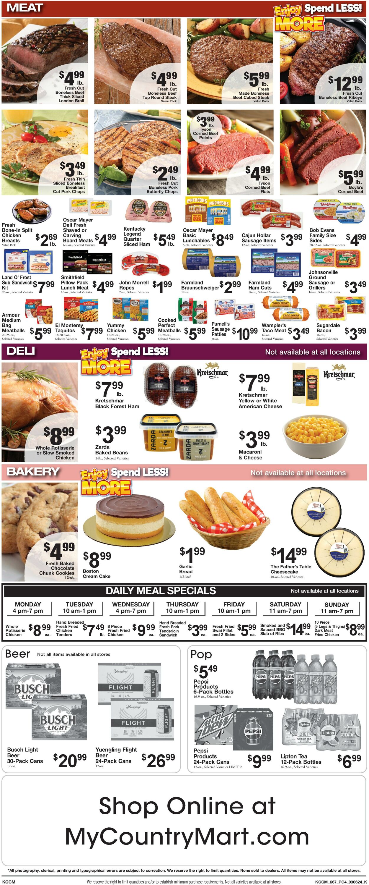 Weekly ad Country Mart 03/05/2024 - 03/11/2024