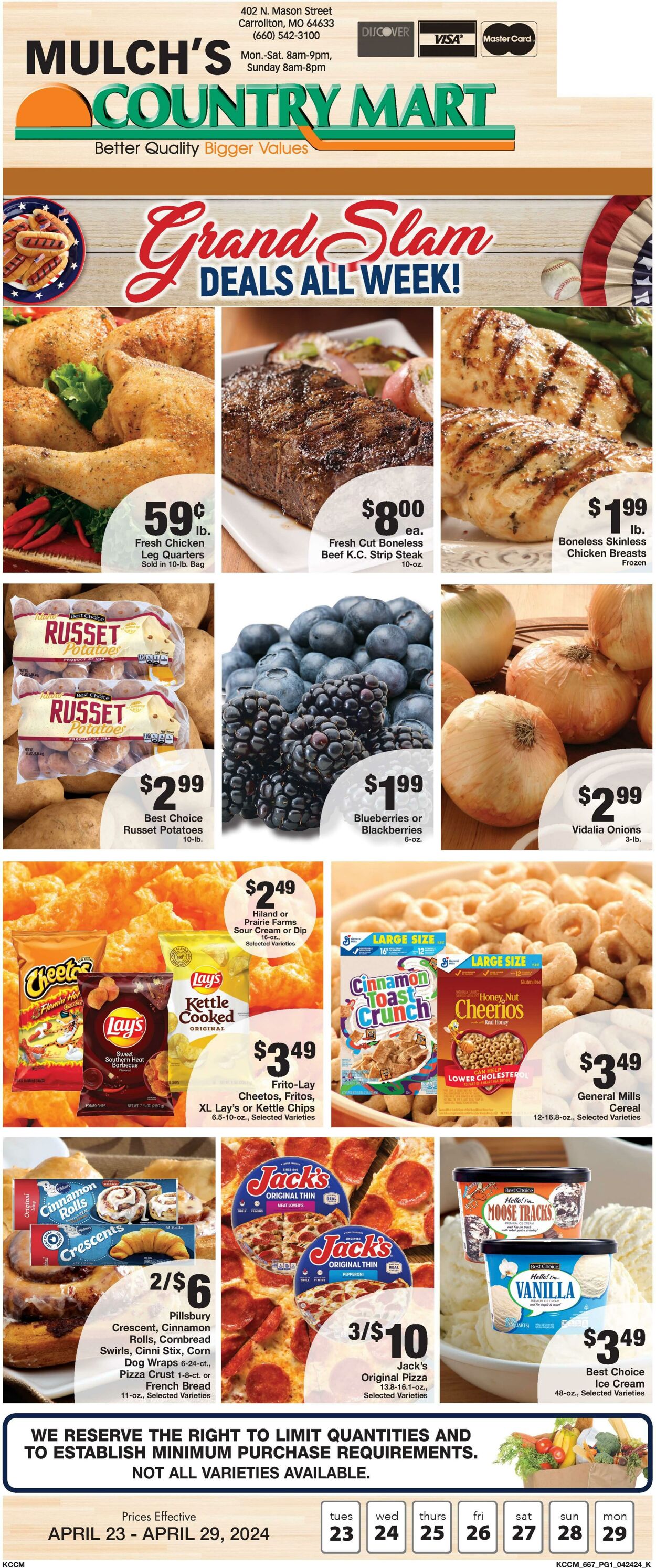 Country Mart Promotional weekly ads