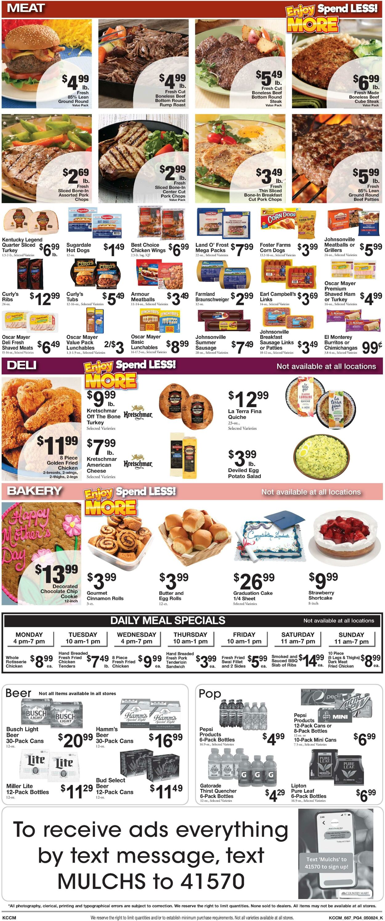 Weekly ad Country Mart 05/07/2024 - 05/13/2024