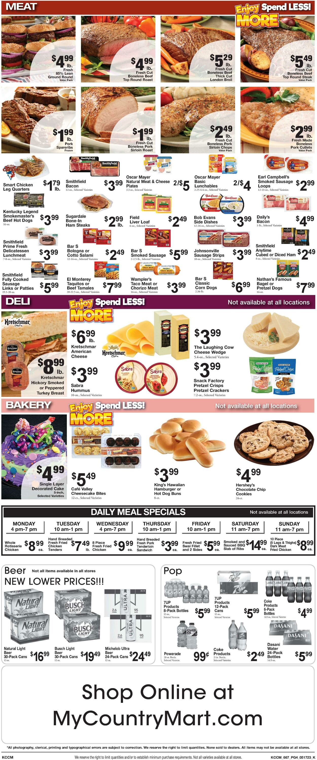 Weekly ad Country Mart 05/16/2023 - 05/22/2023