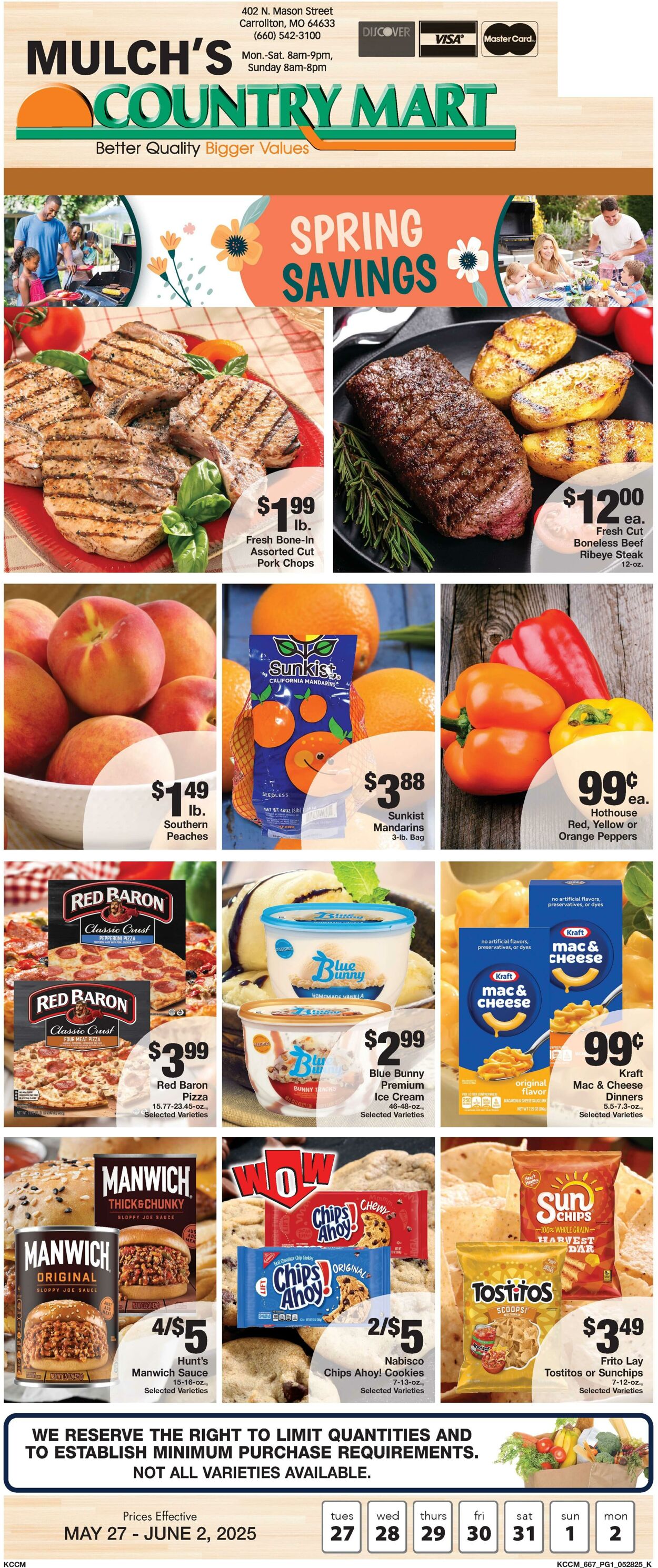Weekly ad Country Mart 05/27/2025 - 06/02/2025