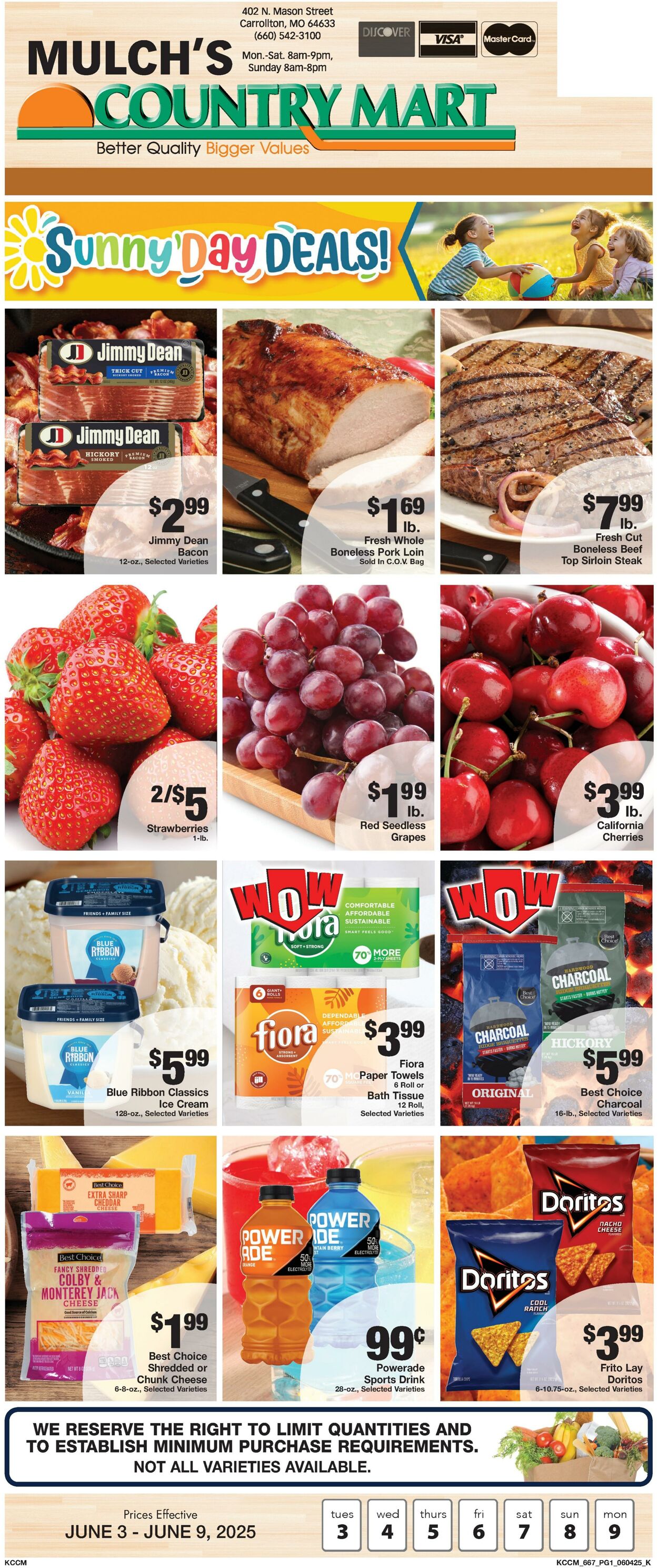 Weekly ad Country Mart 06/03/2025 - 06/09/2025