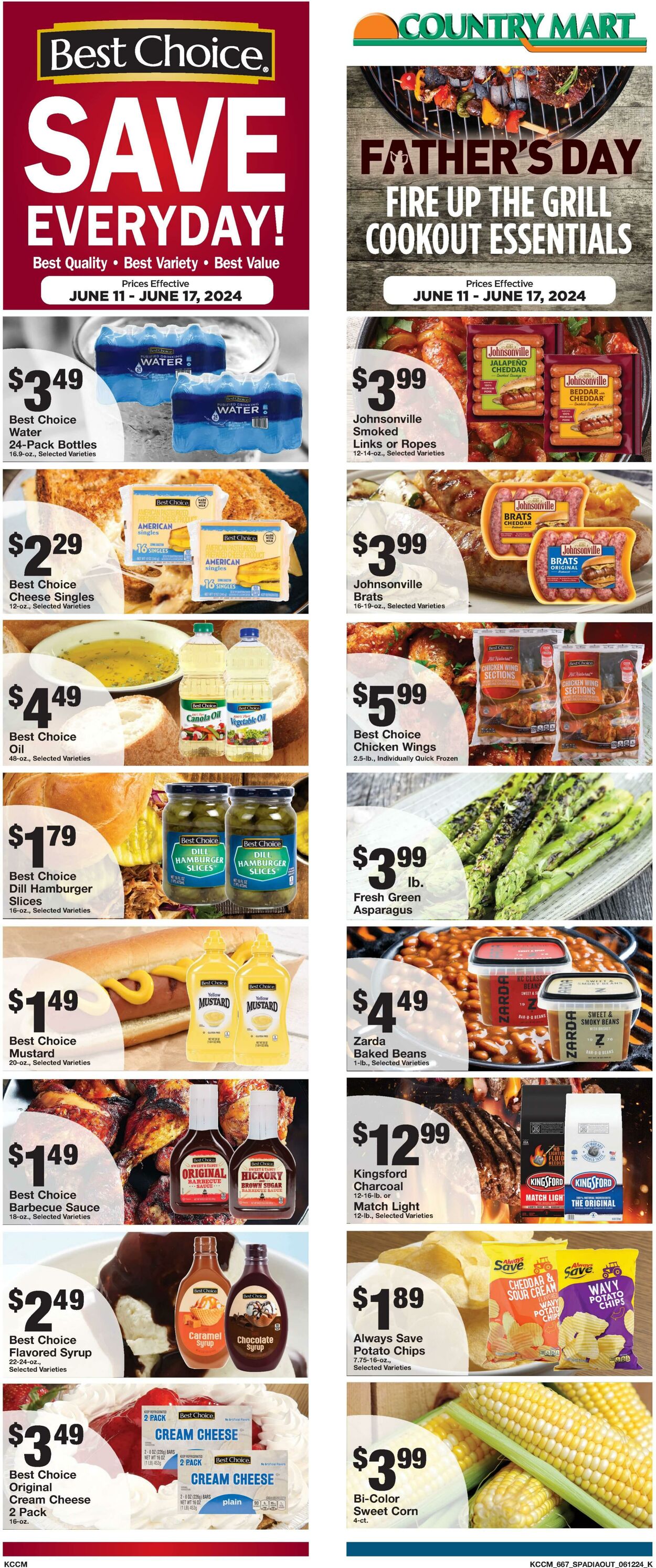 Weekly ad Country Mart 06/11/2024 - 06/17/2024
