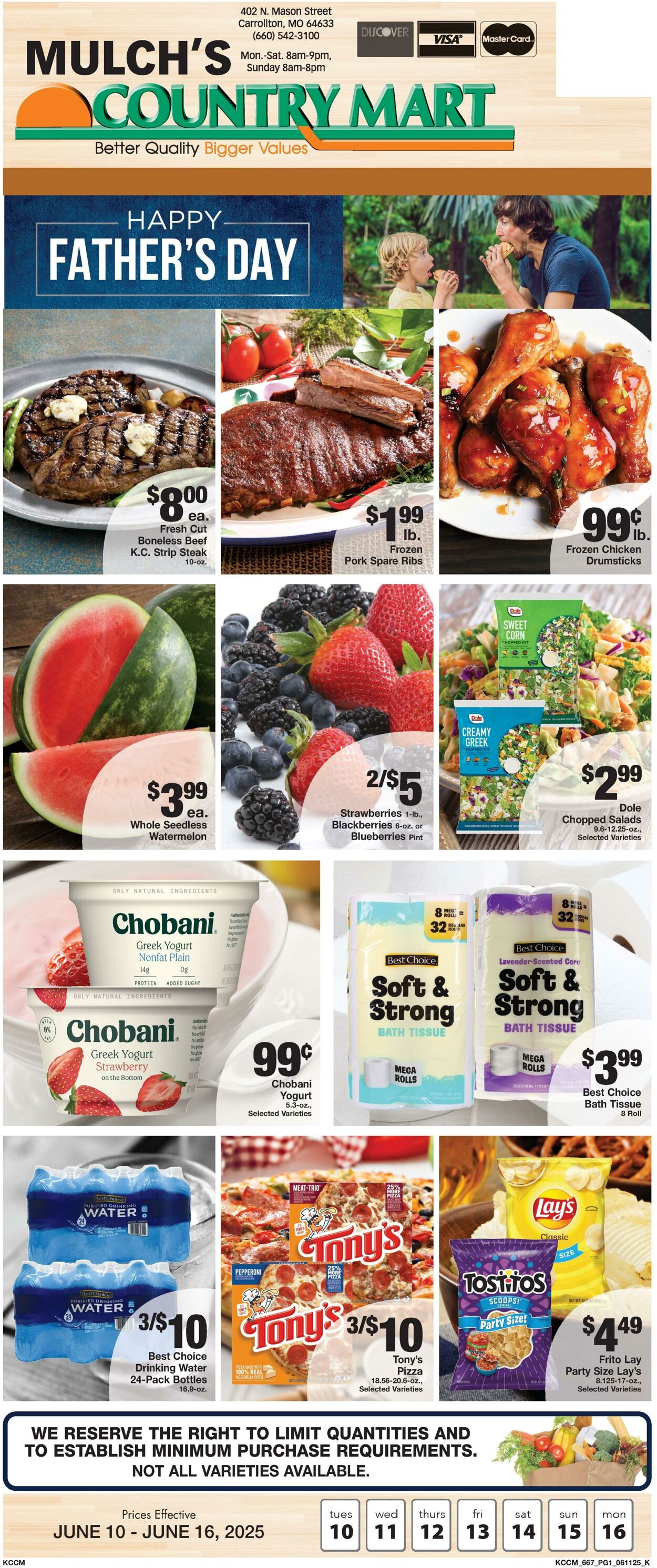 Weekly ad Country Mart 06/11/2025 - 06/17/2025