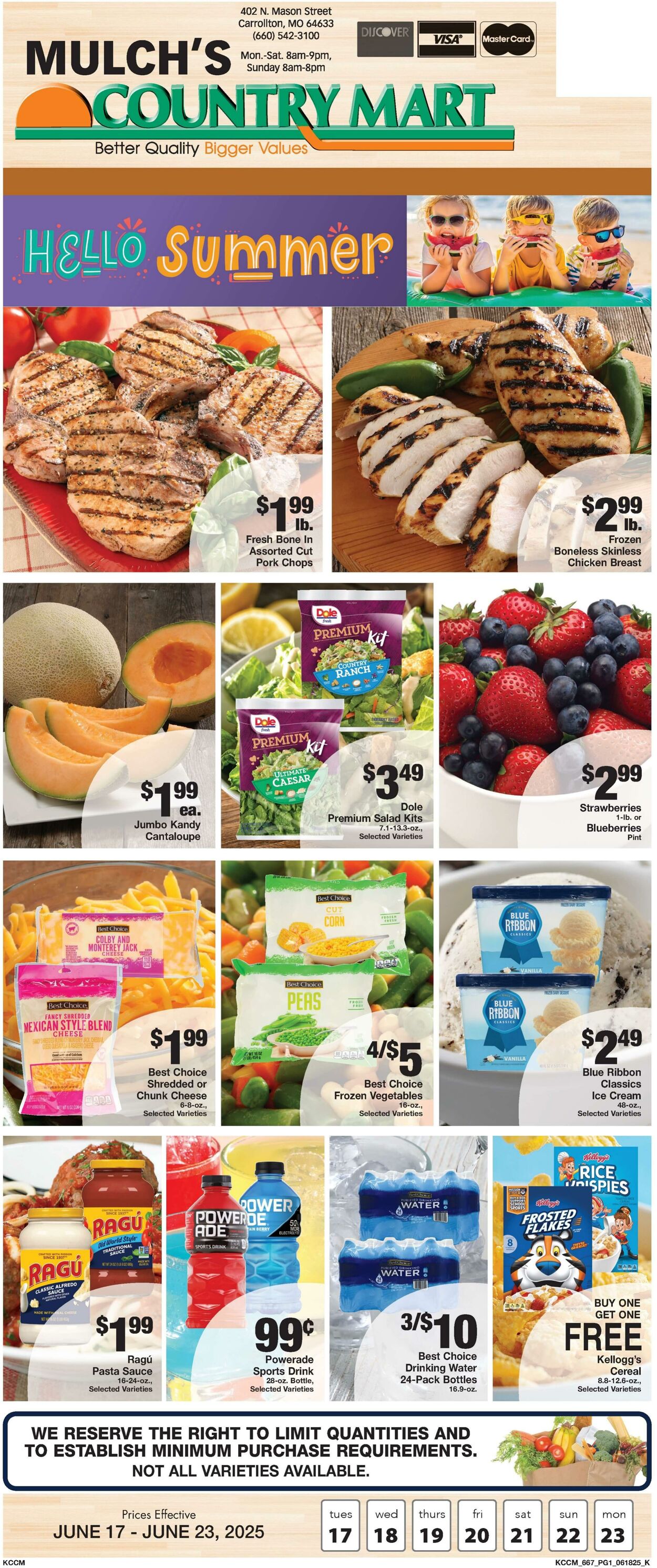 Weekly ad Country Mart 06/17/2025 - 06/23/2025