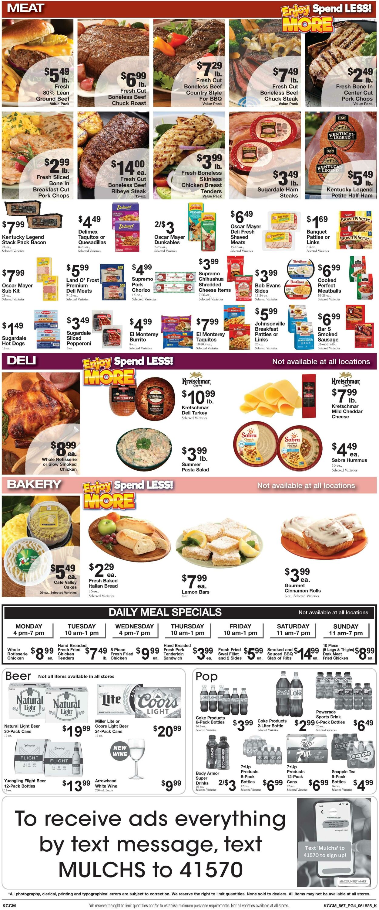 Weekly ad Country Mart 06/17/2025 - 06/23/2025