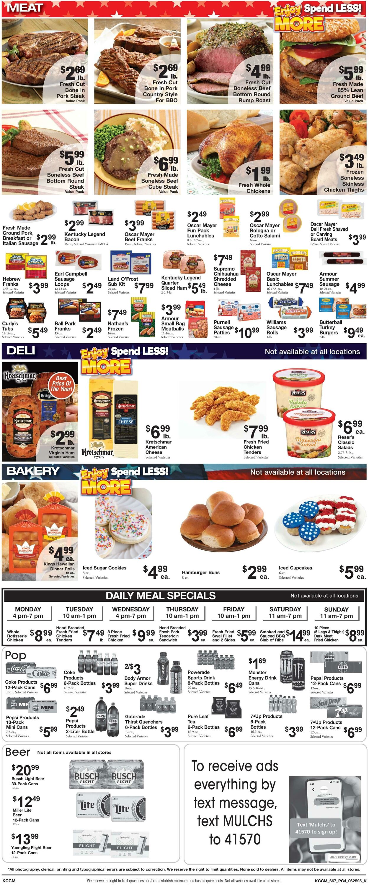 Weekly ad Country Mart 06/24/2025 - 06/30/2025