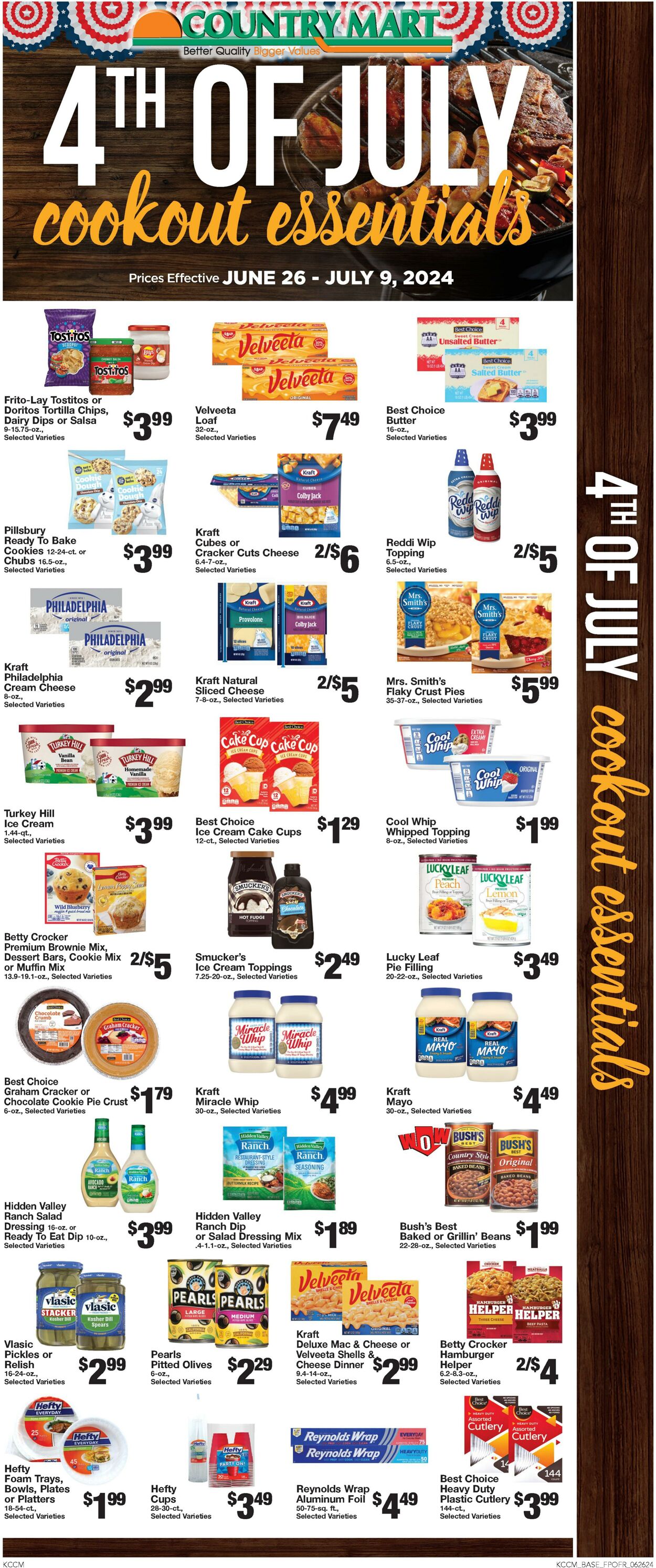 Weekly ad Country Mart 06/25/2024 - 07/01/2024