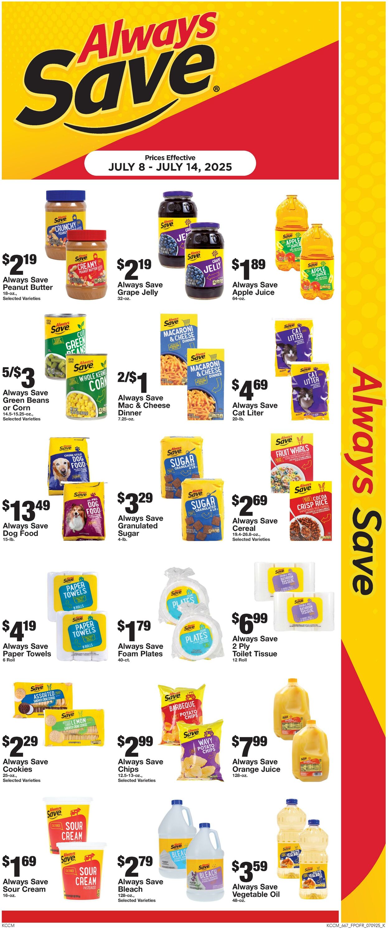 Weekly ad Country Mart 07/08/2025 - 07/14/2025