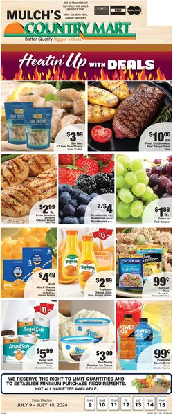 Weekly ad Country Mart 07/09/2024 - 07/15/2024