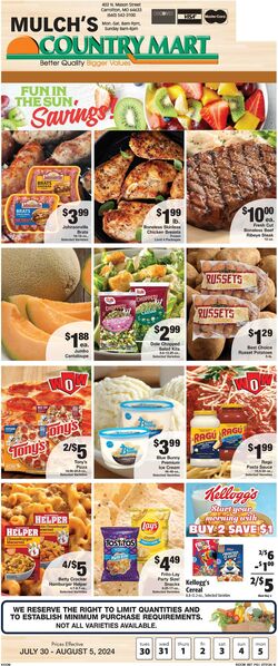 Weekly ad Country Mart 07/09/2024 - 07/15/2024