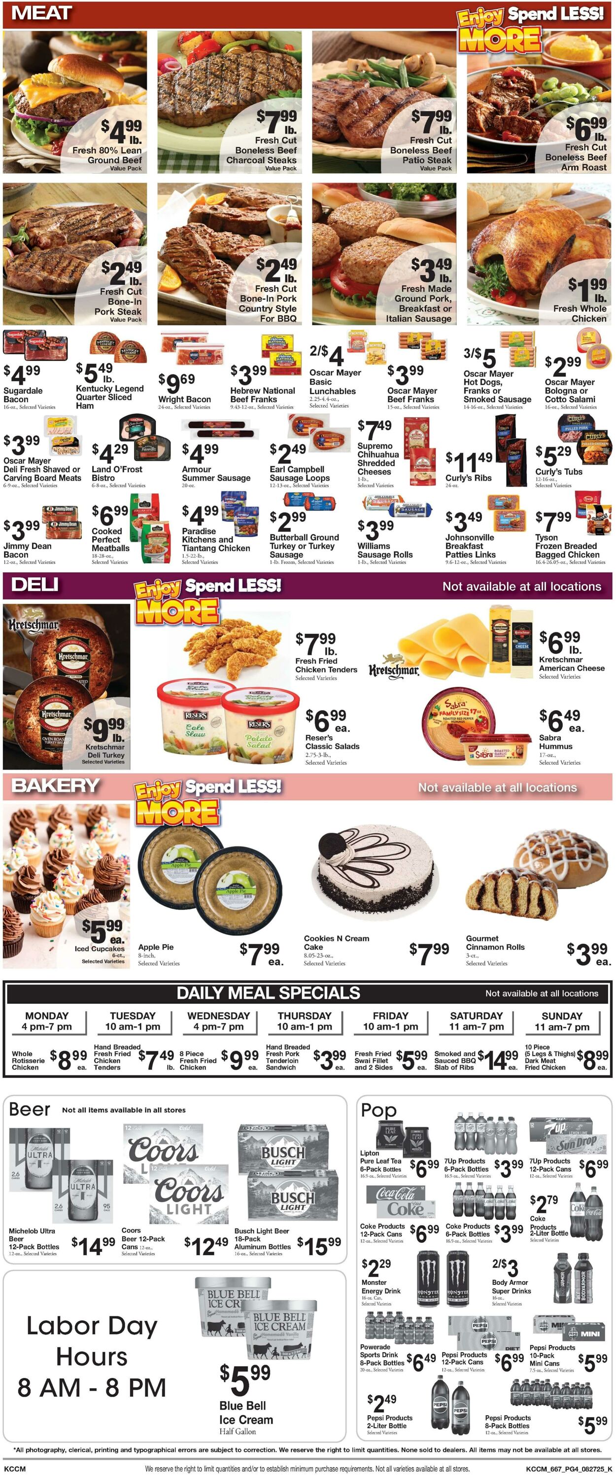 Weekly ad Country Mart 08/26/2025 - 09/01/2025