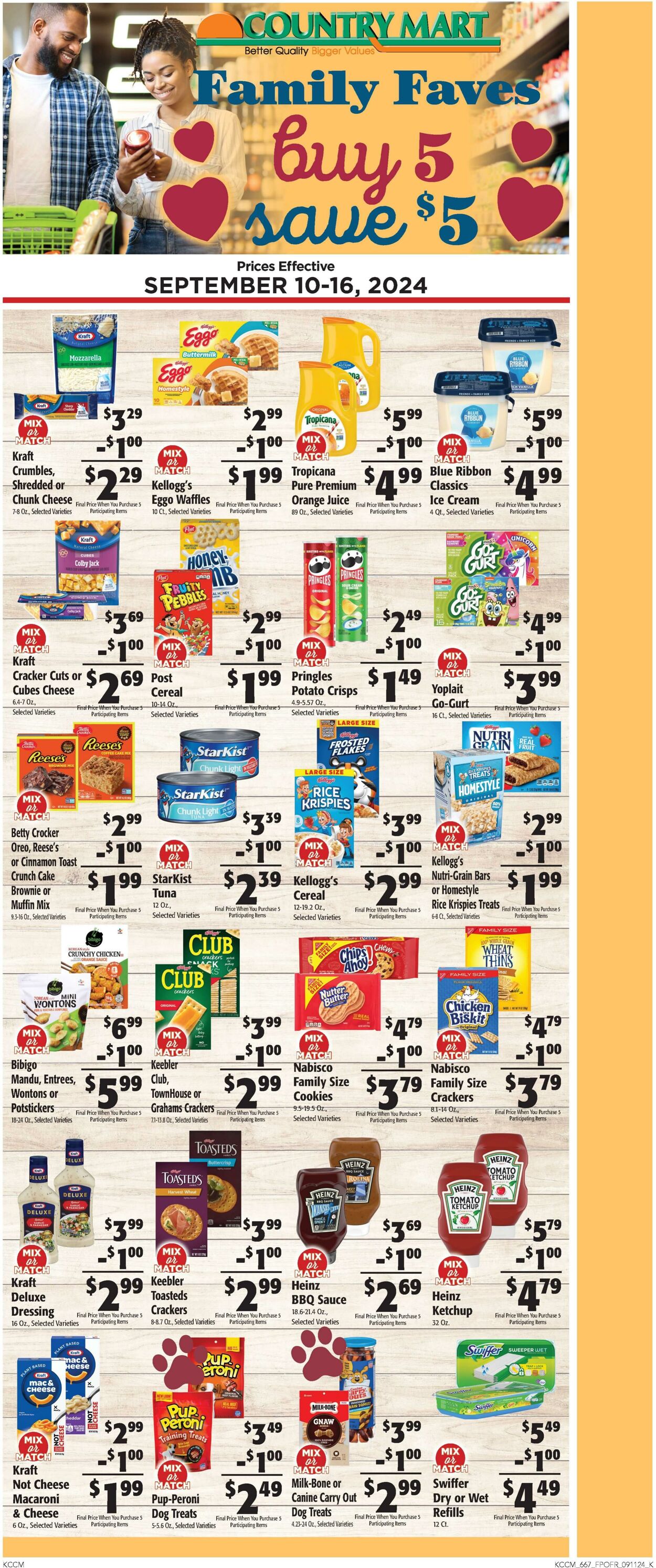 Weekly ad Country Mart 09/10/2024 - 09/16/2024