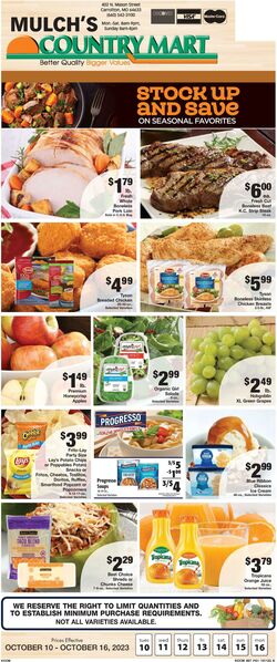 Weekly ad Country Mart 10/10/2023 - 10/16/2023