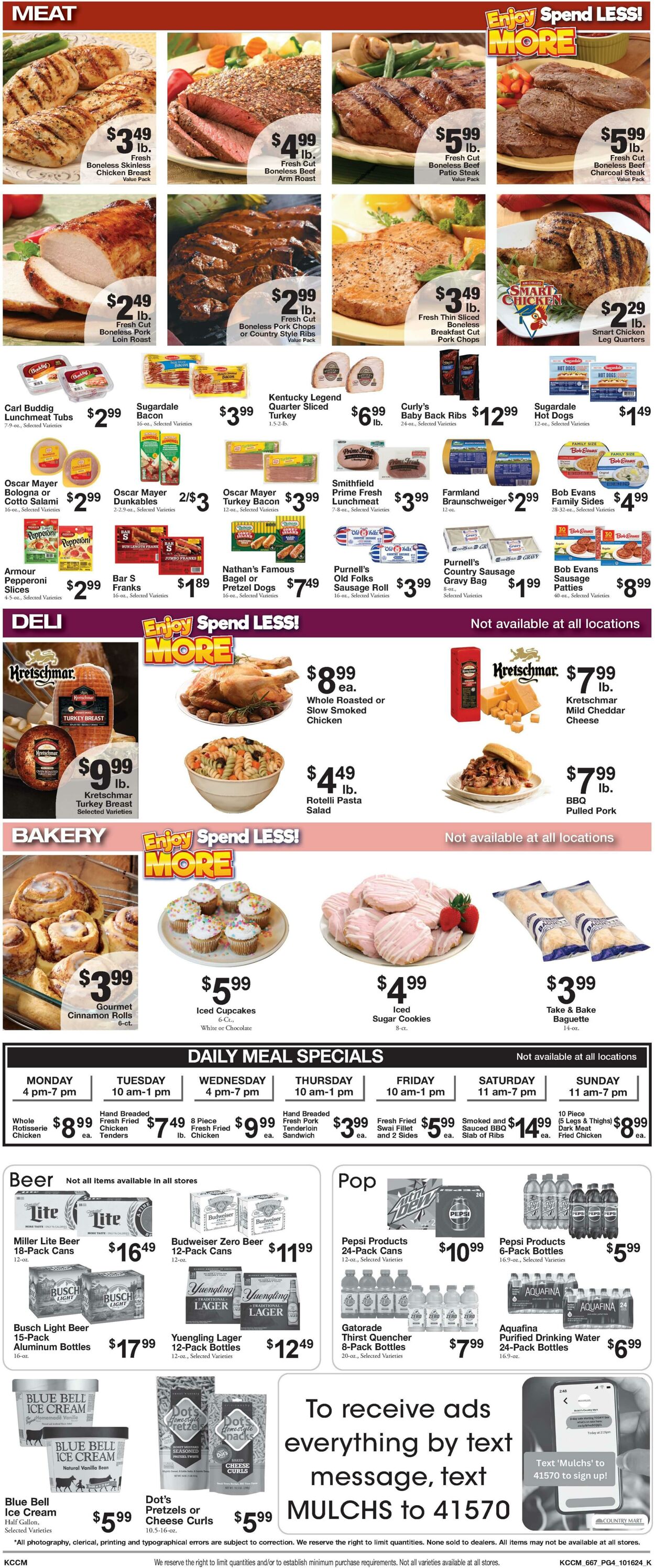 Weekly ad Country Mart 10/15/2024 - 10/21/2024