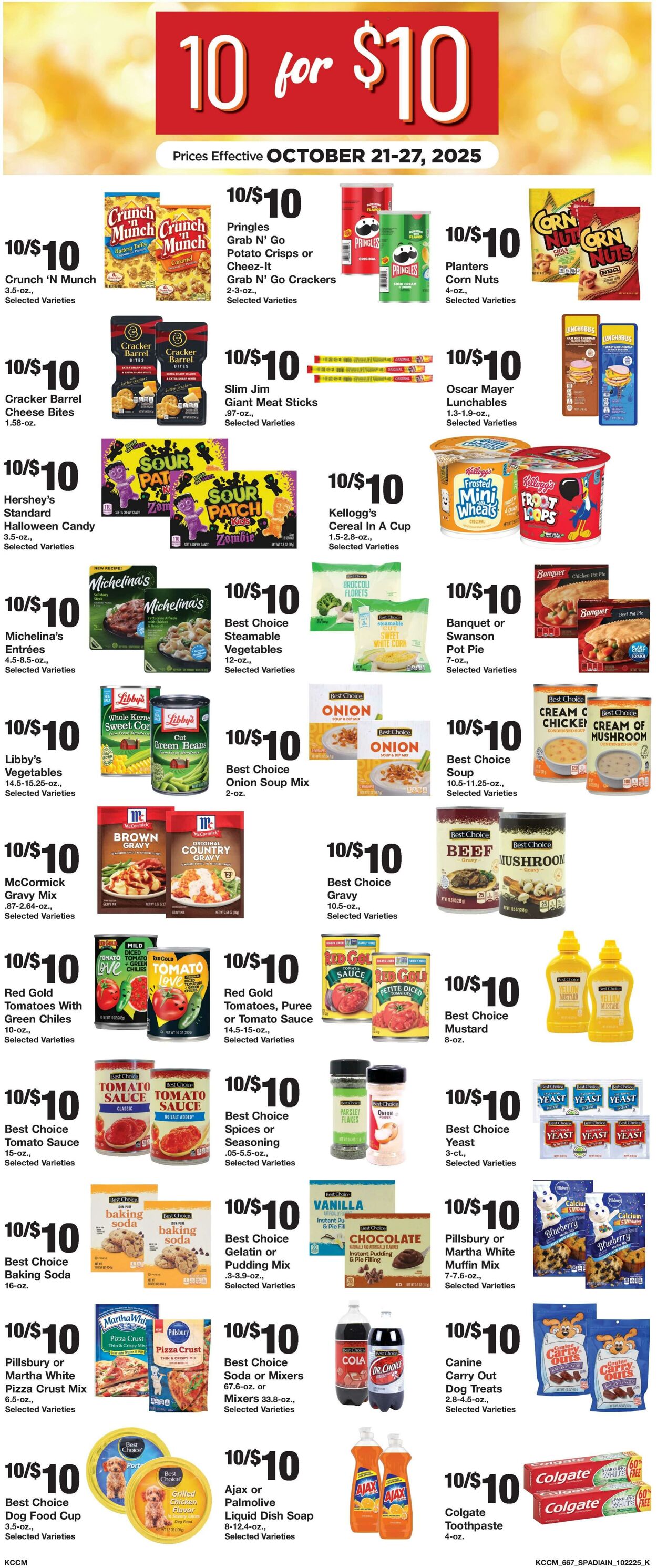 Weekly ad Country Mart 10/21/2025 - 10/27/2025