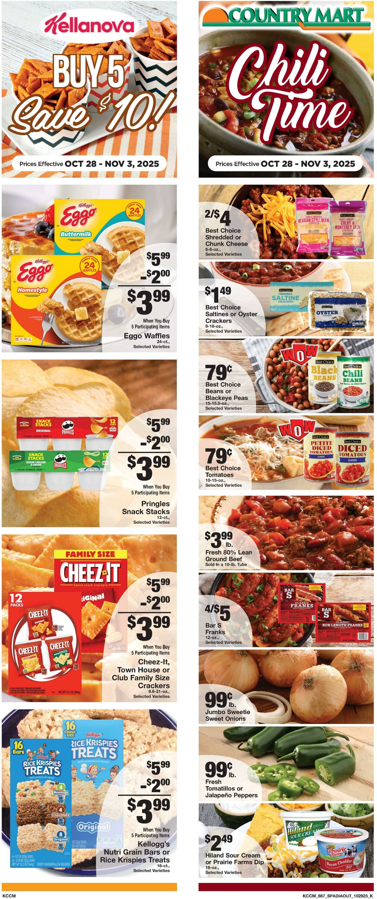 Weekly ad Country Mart 10/28/2025 - 11/03/2025