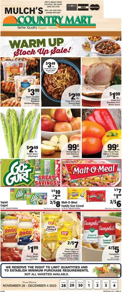 Weekly ad Country Mart 11/28/2023 - 12/04/2023