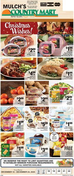 Weekly ad Country Mart 12/16/2025 - 12/22/2025