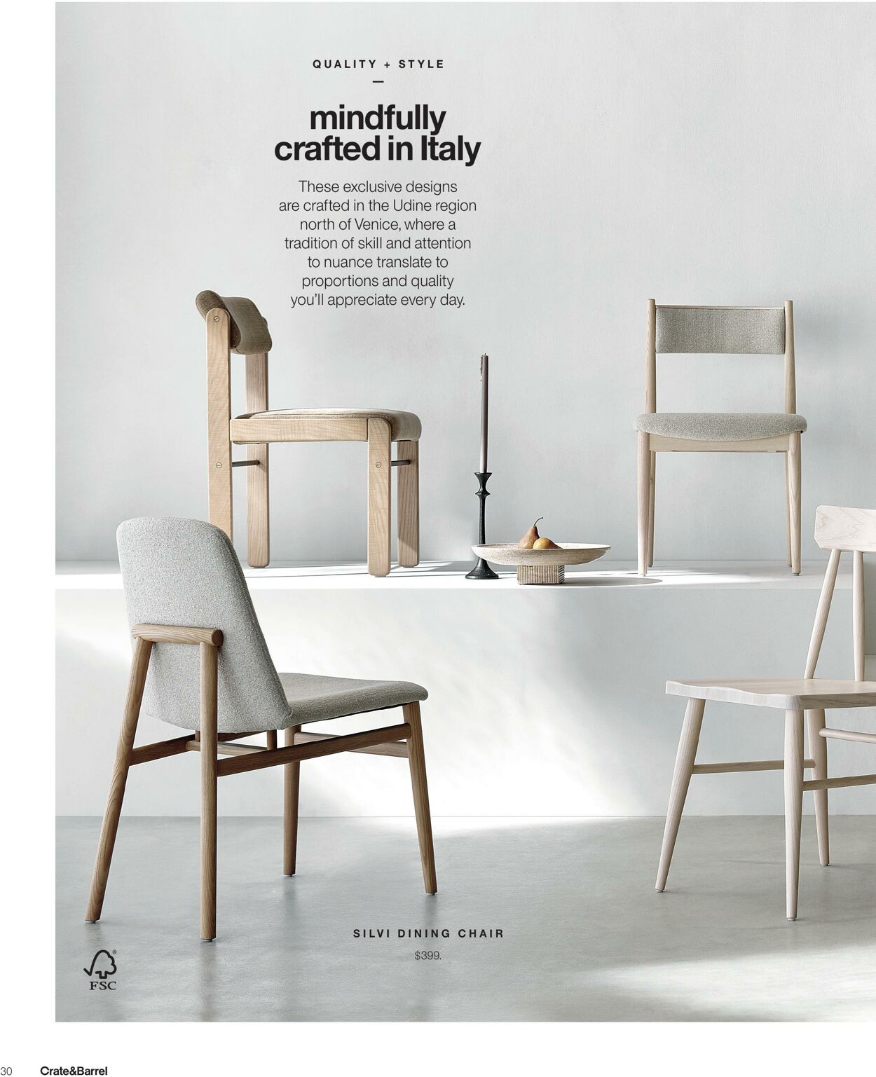 Weekly ad Crate & Barrel 09/23/2022 - 12/22/2022