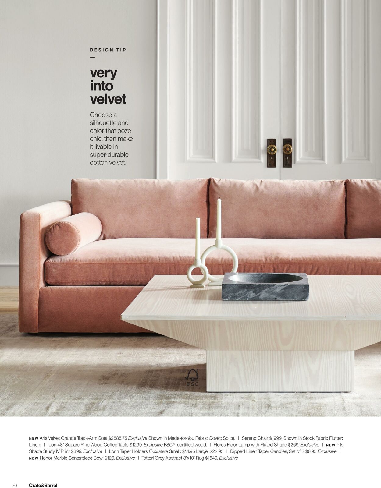 Weekly ad Crate & Barrel 09/23/2022 - 12/22/2022