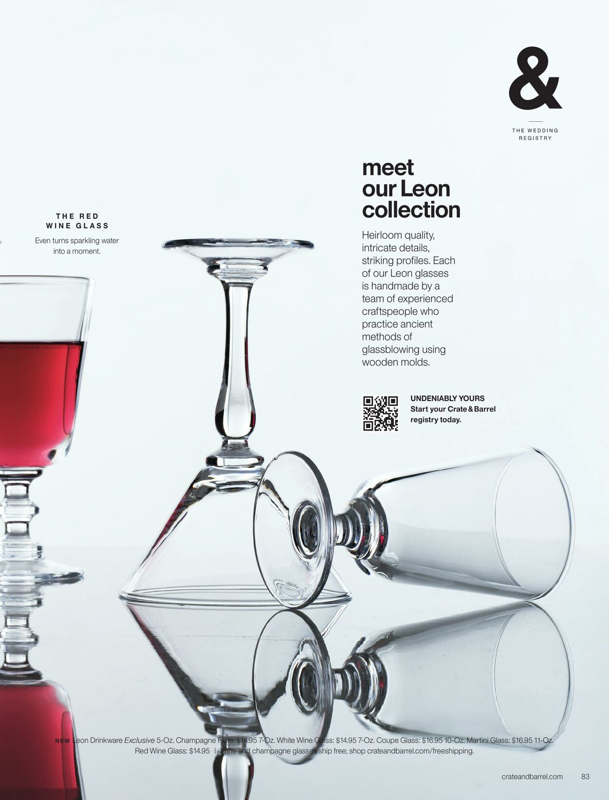 Weekly ad Crate & Barrel 09/23/2022 - 12/22/2022