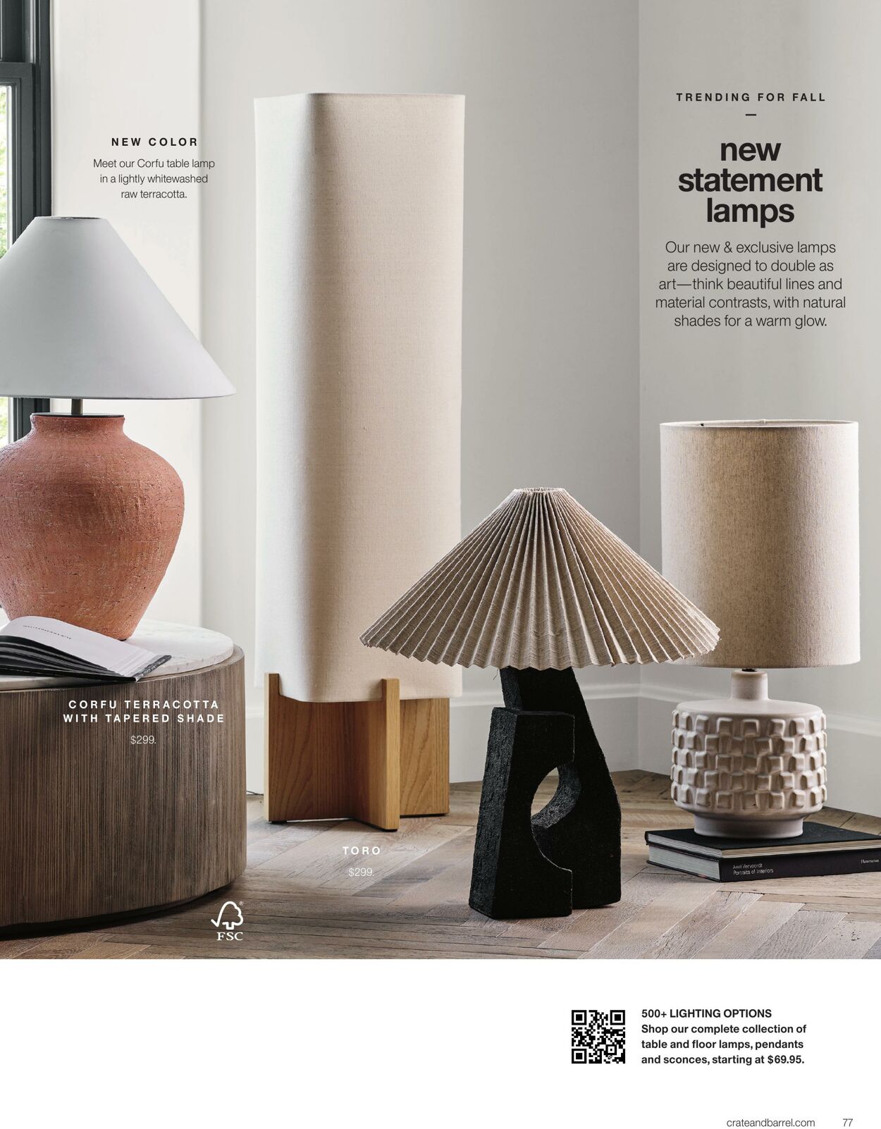 Weekly ad Crate & Barrel 09/28/2023 - 11/28/2023