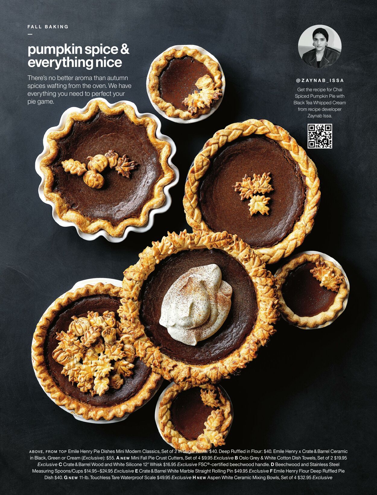 Weekly ad Crate & Barrel 09/28/2023 - 11/28/2023