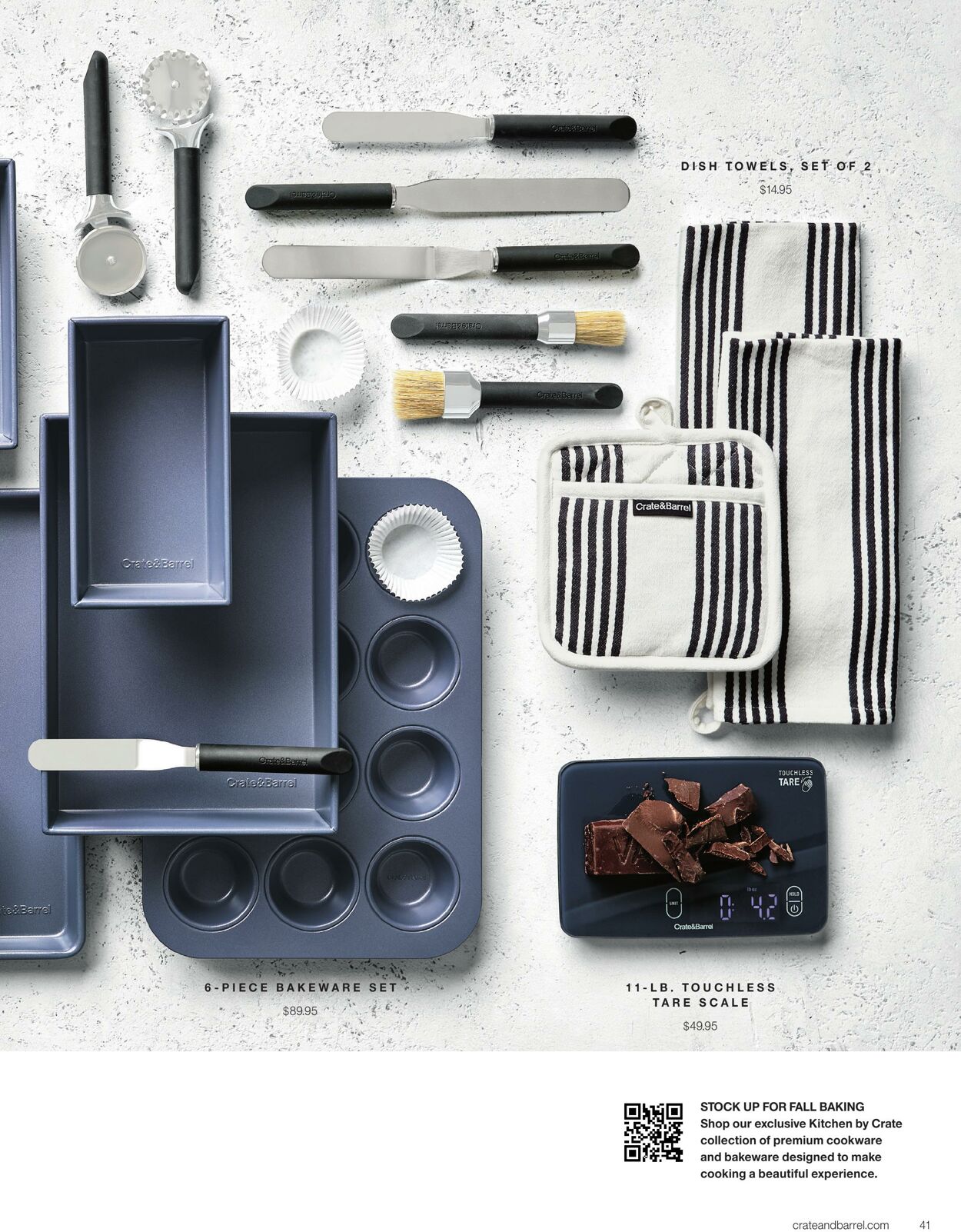 Weekly ad Crate & Barrel 09/28/2023 - 11/28/2023