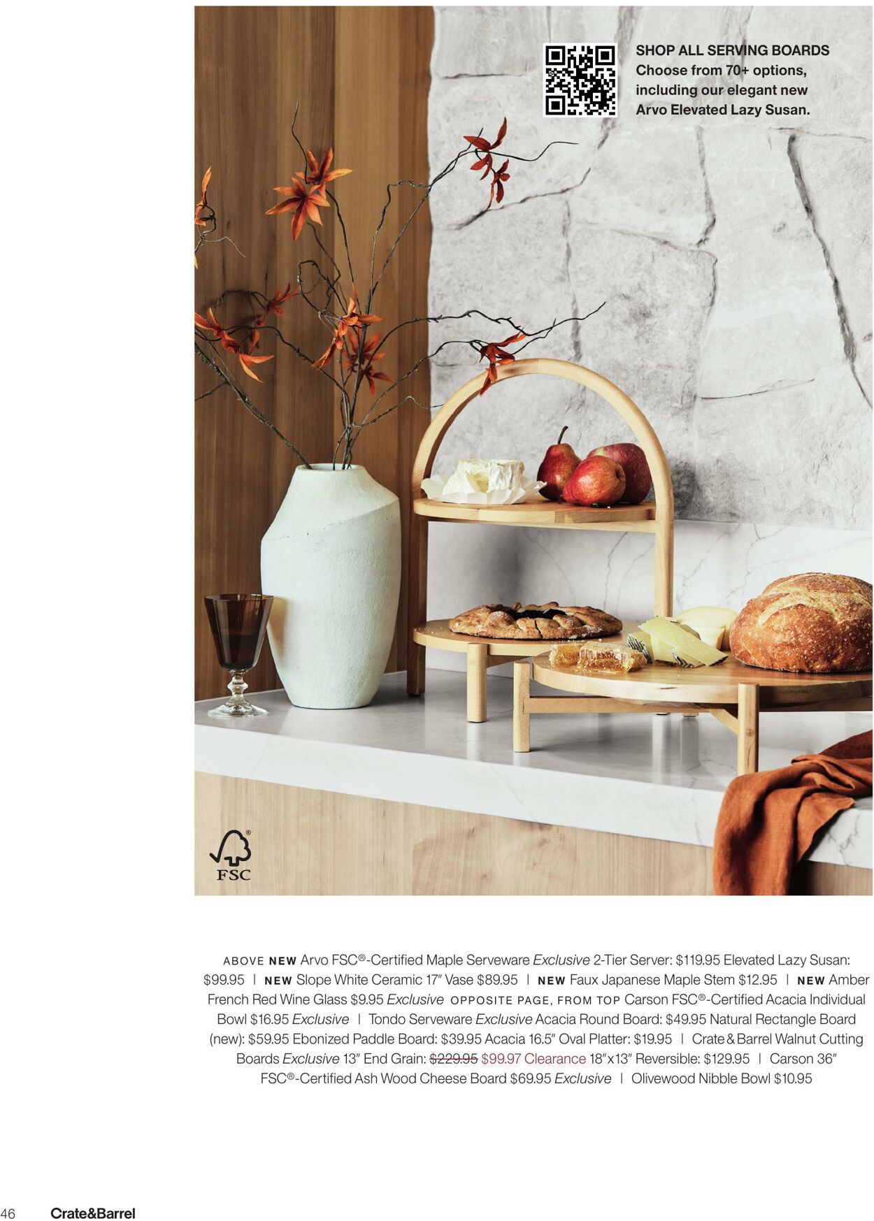 Weekly ad Crate & Barrel 09/28/2023 - 11/28/2023