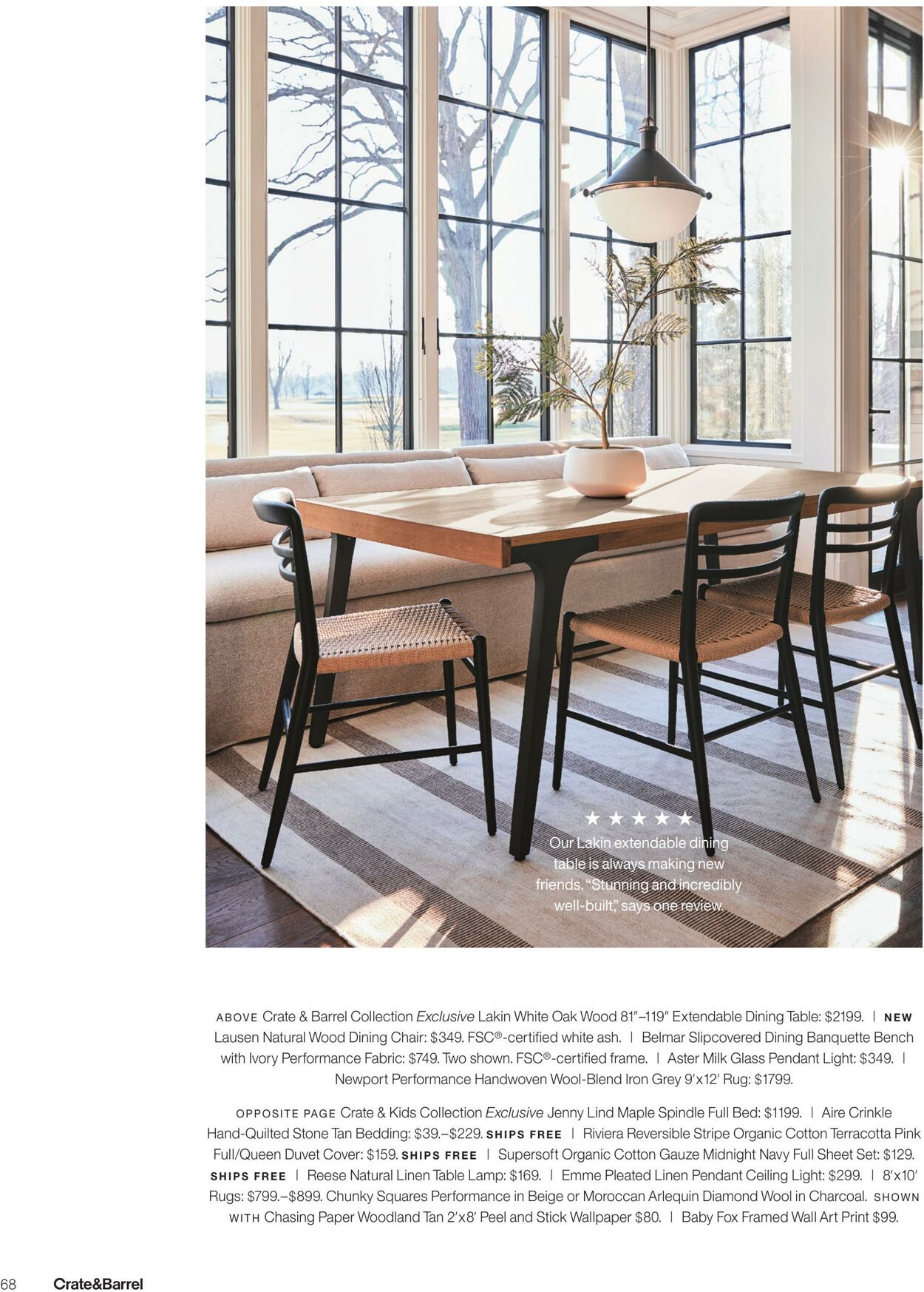 Weekly ad Crate & Barrel 08/28/2024 - 12/28/2024