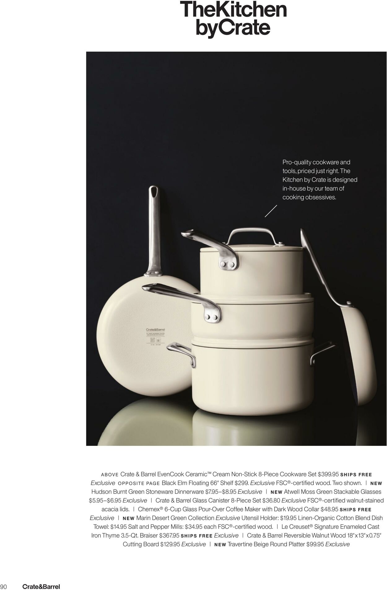 Weekly ad Crate & Barrel 08/28/2024 - 12/28/2024