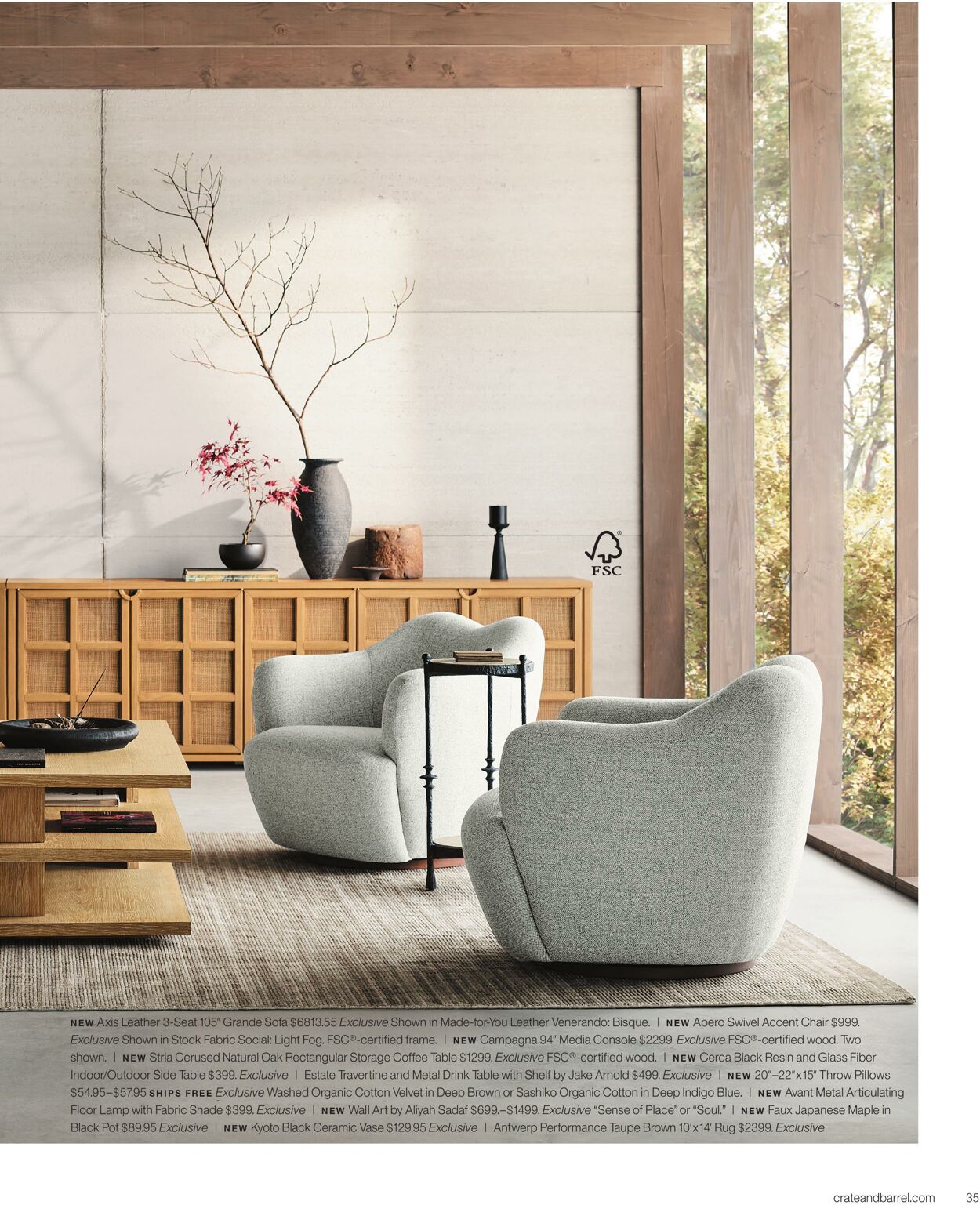 Weekly ad Crate & Barrel 08/28/2024 - 12/28/2024