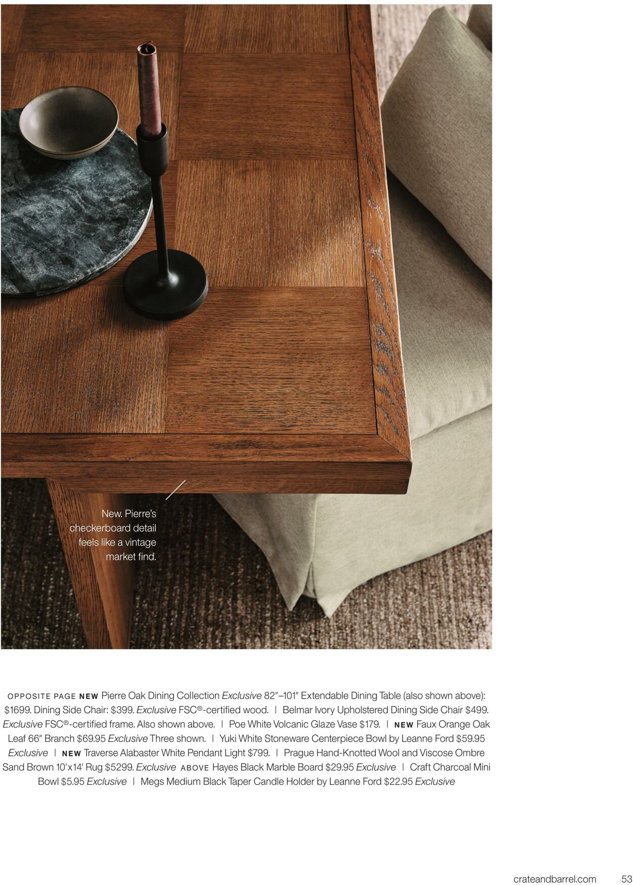 Weekly ad Crate & Barrel 08/28/2024 - 12/28/2024