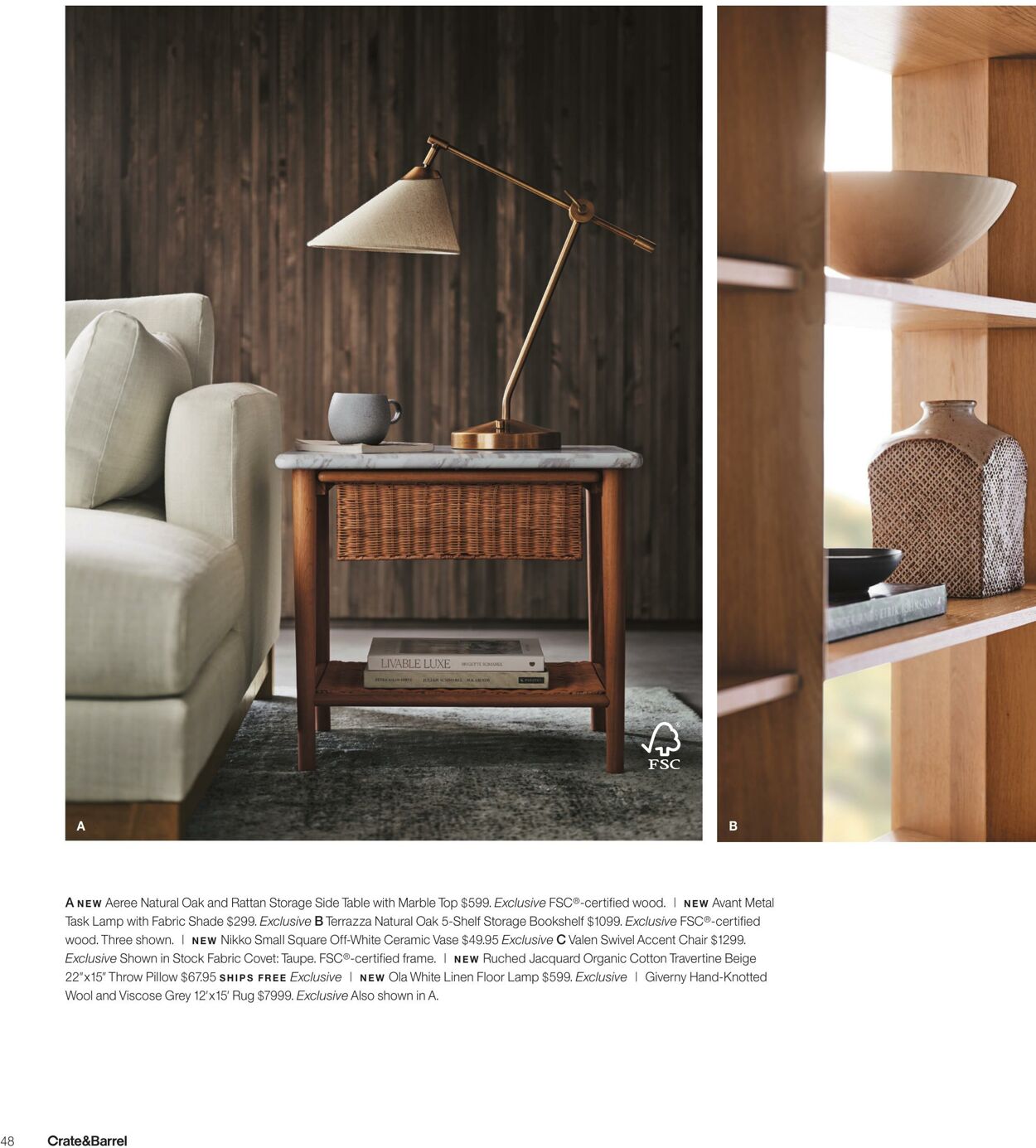 Weekly ad Crate & Barrel 08/28/2024 - 12/28/2024