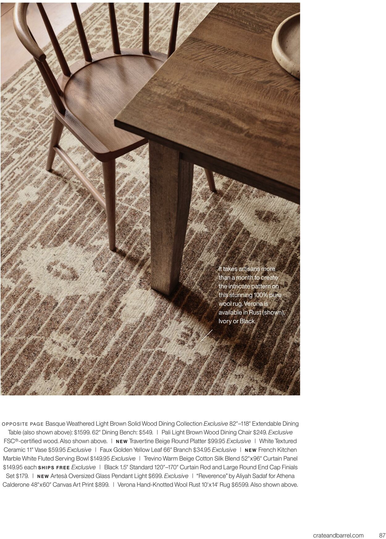 Weekly ad Crate & Barrel 08/28/2024 - 12/28/2024