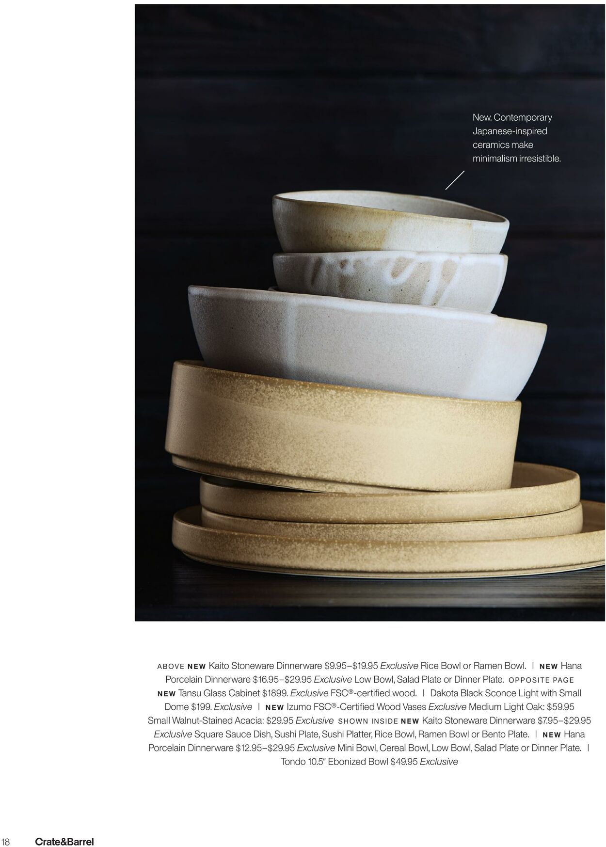 Weekly ad Crate & Barrel 08/28/2024 - 12/28/2024