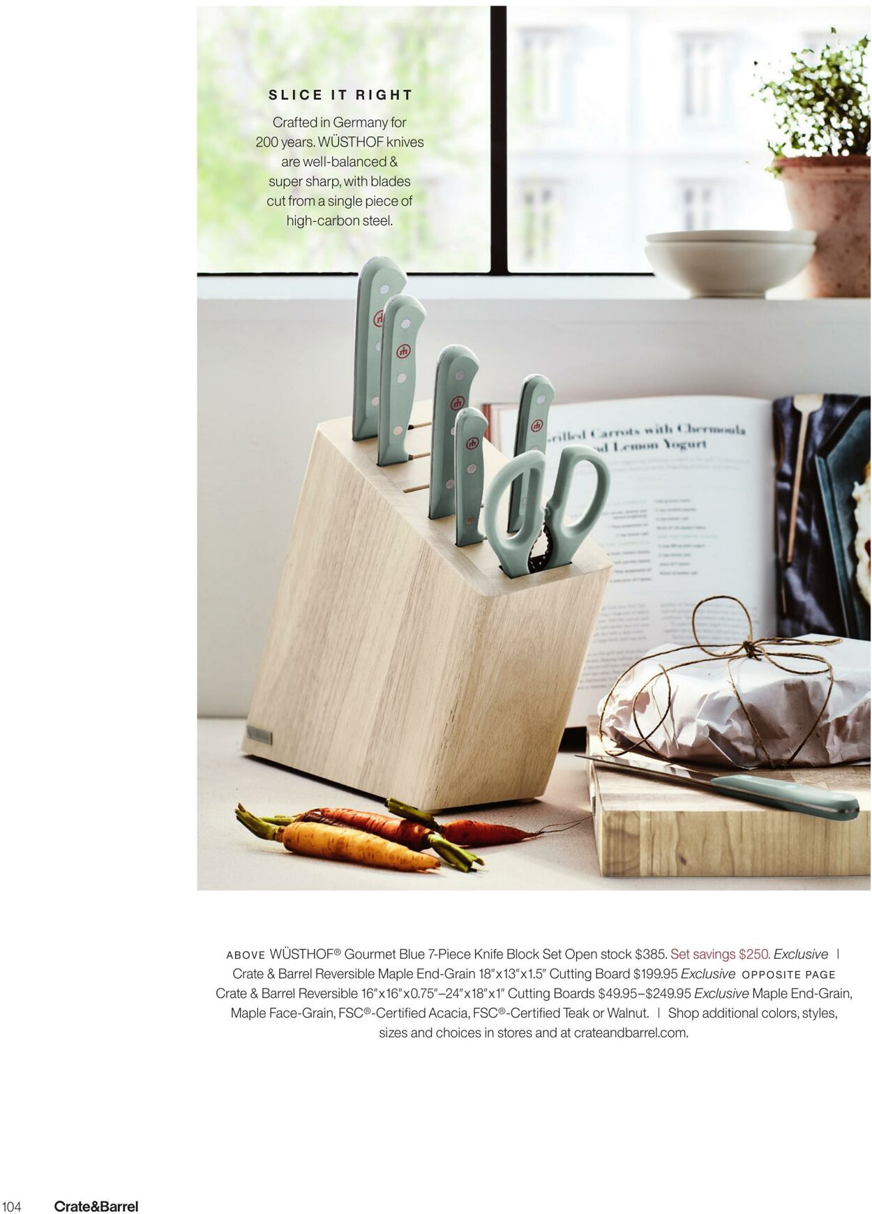 Weekly ad Crate & Barrel 08/28/2024 - 12/28/2024