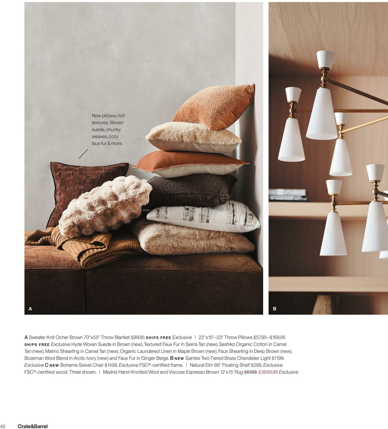 Weekly ad Crate & Barrel 08/28/2024 - 12/28/2024