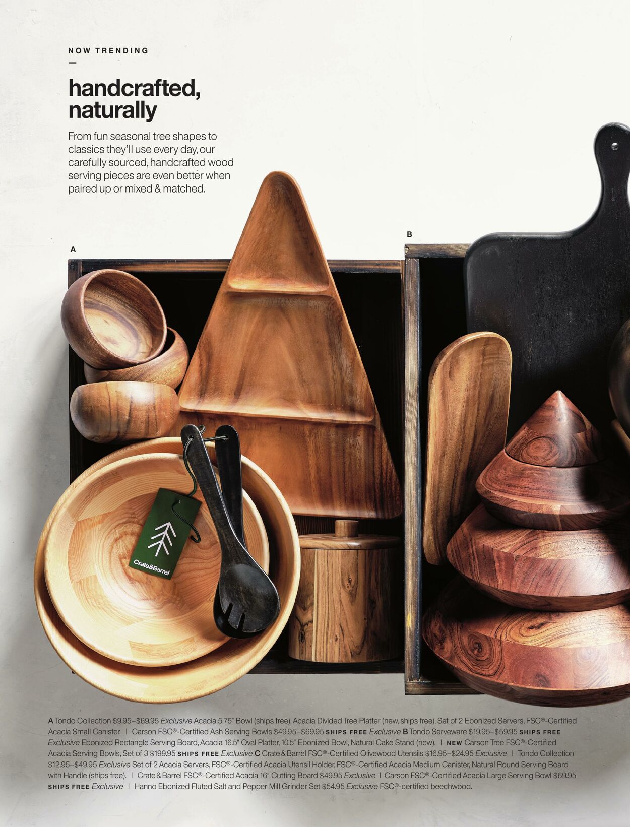 Weekly ad Crate & Barrel 12/04/2023 - 02/29/2024