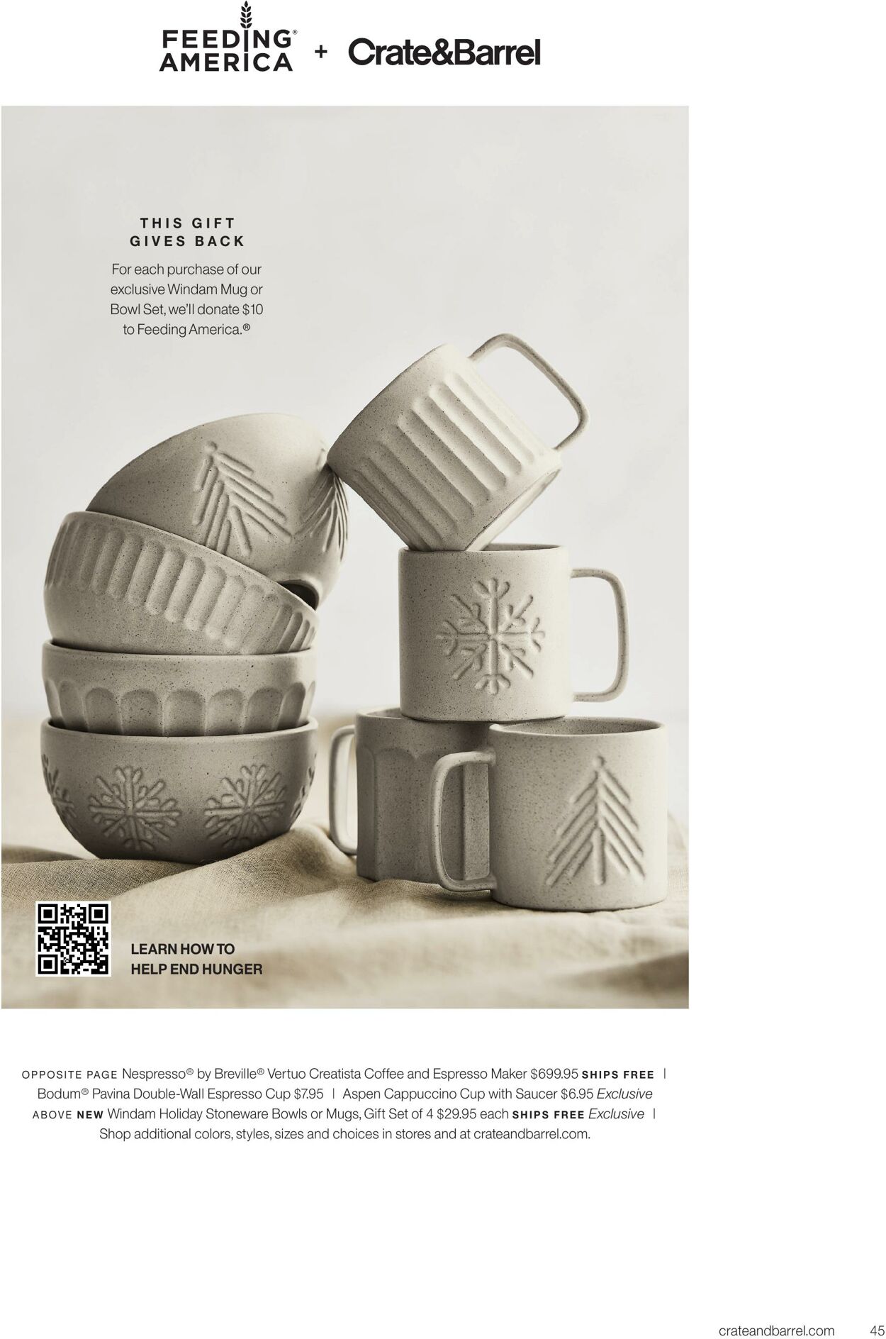 Weekly ad Crate & Barrel 11/20/2024 - 12/20/2024