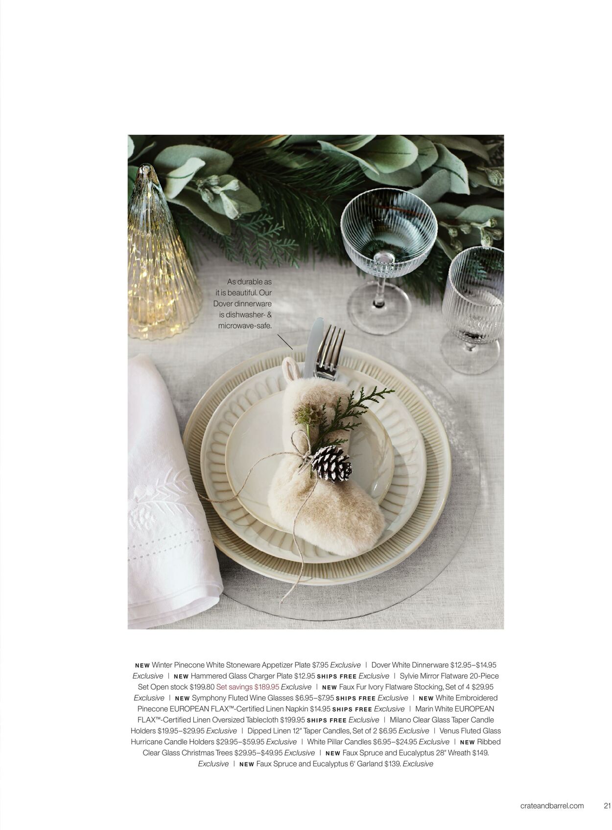 Weekly ad Crate & Barrel 11/20/2024 - 12/20/2024