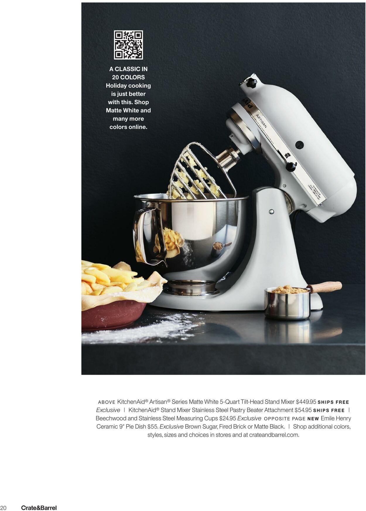 Weekly ad Crate & Barrel 11/01/2022 - 12/31/2022