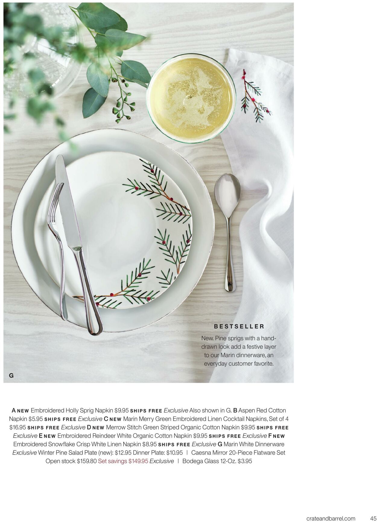 Weekly ad Crate & Barrel 11/01/2022 - 12/31/2022