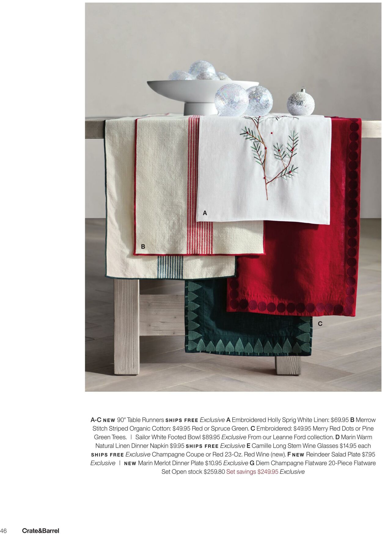 Weekly ad Crate & Barrel 11/01/2022 - 12/31/2022