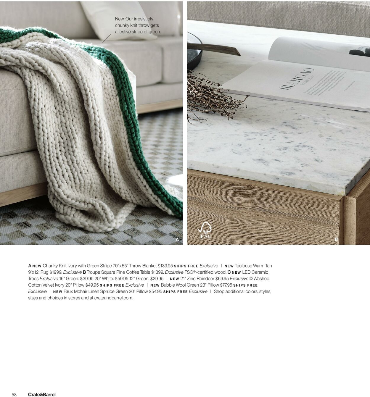 Weekly ad Crate & Barrel 11/01/2022 - 12/31/2022