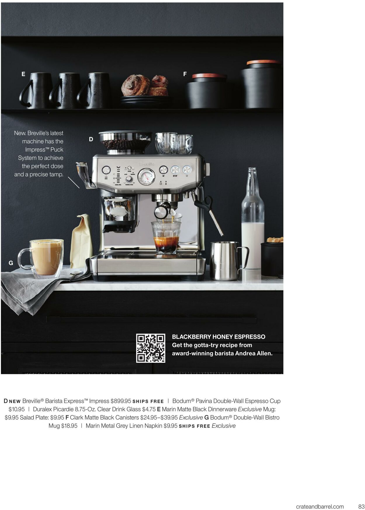 Weekly ad Crate & Barrel 11/01/2022 - 12/31/2022