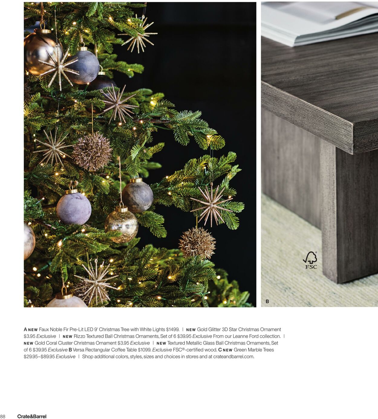 Weekly ad Crate & Barrel 11/01/2022 - 12/31/2022