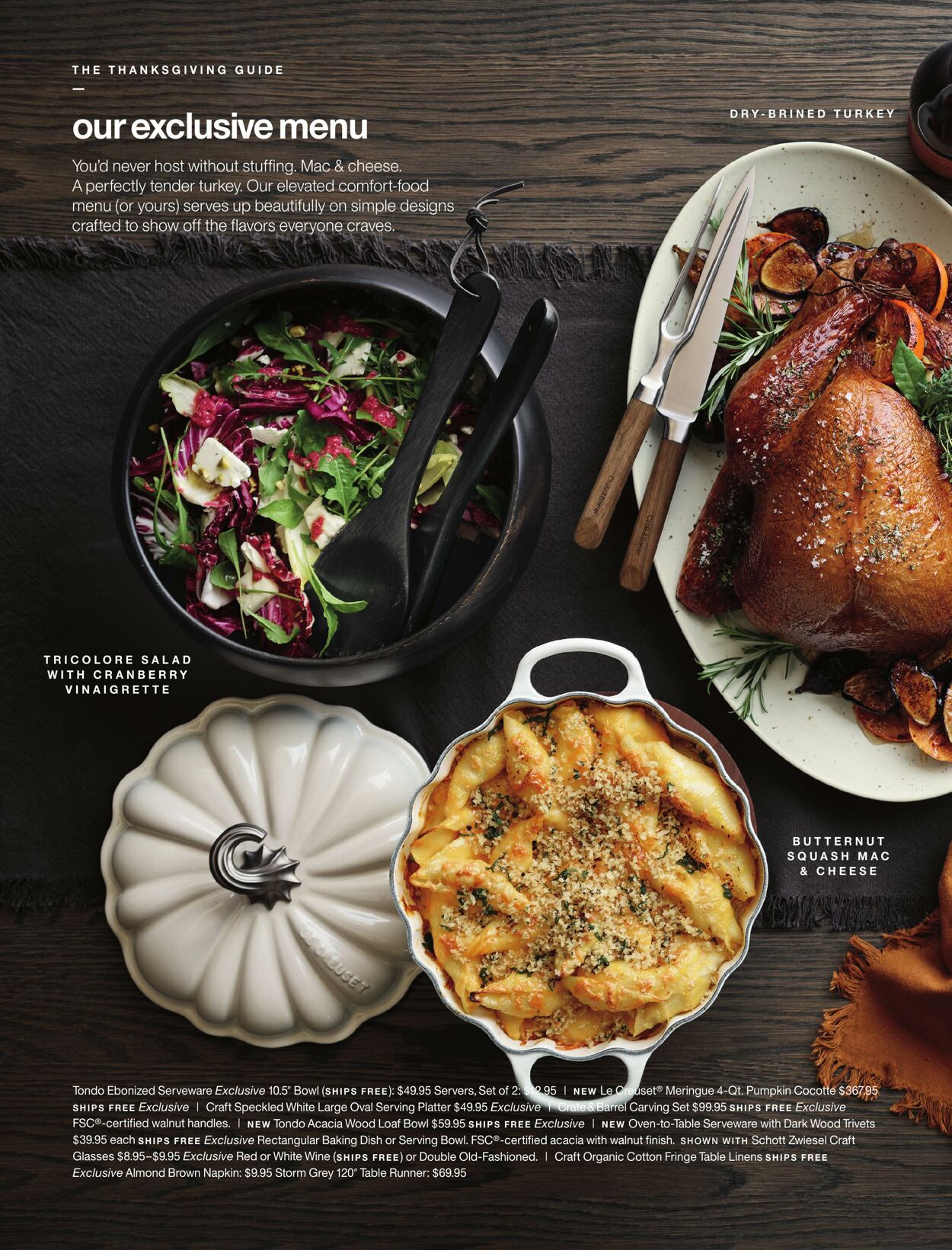 Weekly ad Crate & Barrel 11/01/2023 - 12/31/2023