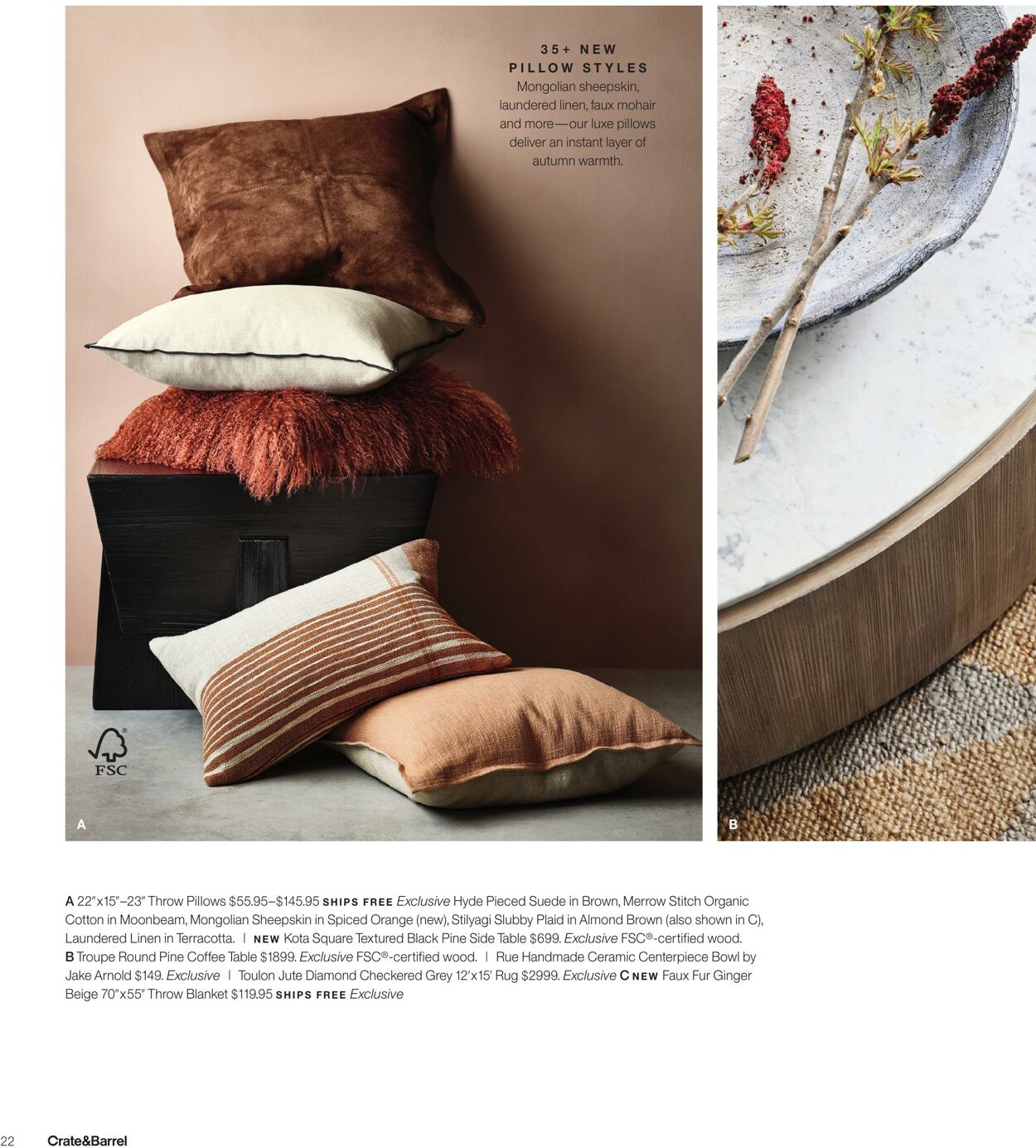 Weekly ad Crate & Barrel 11/01/2023 - 12/31/2023